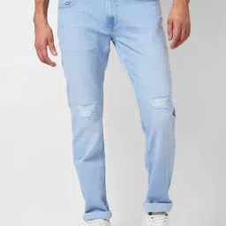 Spykar Blue Regular Fit Jeans-image-50