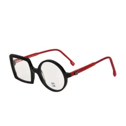 SeeSaw Black Geometric Eye Framesfor Kids-picture-27