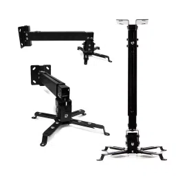 Sii 4 ft Black Square Projector Wall/Ceiling Mount (Maximum Load Capacity 20 Kg) image 2