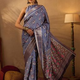 Mitera Silk Blend Sungudi Saree-picture-22