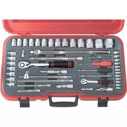 Kennedy-Pro 1/4-1/2 Inch Square Drive  4-36 mm Socket (Set of 50 Piece)-26