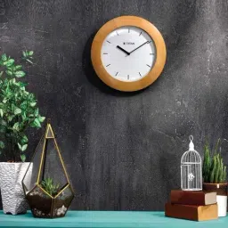 Titan NSW0035WA01 Brown Wooden Wall Clock-picture-26