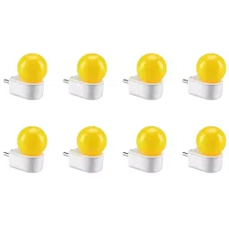 Orient 0.5 W Deco Plug N Play Led Bulb Yellow (Pack of 8)-16