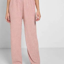 People by Pantaloons Peach Skin Casual Trousers-image-13