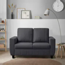 Sleepyhead Bae Stone Grey Fabric 2 Seater Sofa-image-73