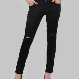 LINARIA Women Classic Skinny Fit Low Distress Jeans-picture-26