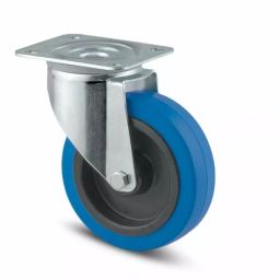 Tente Swivel Castor Wheel, 250 Kg Capacity, 125 mm Wheel, 3470 UFR 125/40 P62 BLEU-image-91