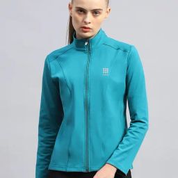 Rock.it Turquoise Regular Fit Sports Jacket-image-26