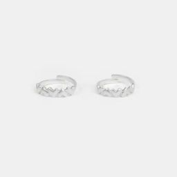 Shaya 925 Silver Heart Toe Rings for Women-image-84