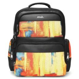 ZOUK Multicolor Printed Backpack - 18.7 Ltrs image 2