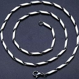 Heer Collection Unisex Stainless Steel Necklace-image-9