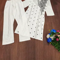 RUNAYA NX Embroidered Top With Trouser Co-Ords-image-33