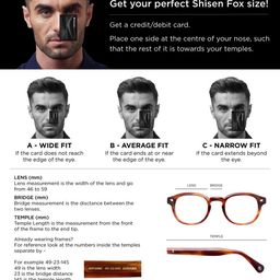 Shisen Fox Unisex Square Sunglasses with Polarised and UV Protected Lens SG208 image 5