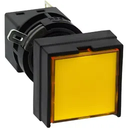 IDEC H6 Series HAP Type Square Indicator Light with 16 mm Mounting Hole Dia, HA2P-1C01VY-picture-16
