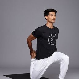 HRX by Hrithik Roshan Printed Yoga T-shirt-image-73