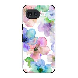 QRIOH Floral Printed Google Pixel 9A Silicone Back Case-image-83