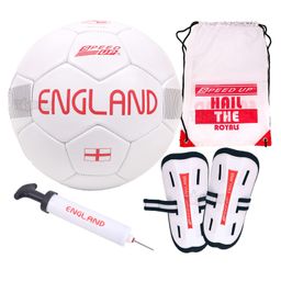 Speed UP 4 in 1 Football Combo Set Toy Gift for Kids  Birthday Gift for Boys Girls Toddler White SSTP-11