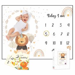 Baby Milestone Blanket - Lion-image-35