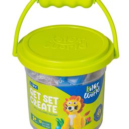 Linc Kolor World Dough Modeling Dough 13 g , 12 Colors- 156 g-4