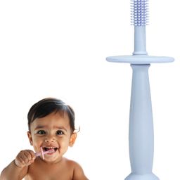 Kidology 360 Baby Teether Toothbrush with Suction Base Toy - Blue-23