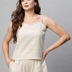 Babli Sweetheart Neck Cotton Top-image-30