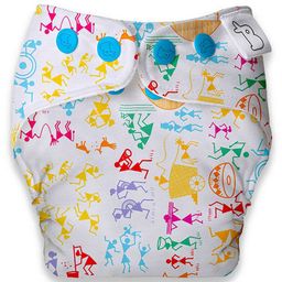 SuperBottoms NEW UNO Freesize Cloth Diaper  Cloth diaper for babies  Washable & Reusable cloth diaper  Comes with cloth diaper insert  Pack of 2 image 2