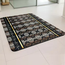 IVAZA Grey 2200 GSM Silicone Bath Rugs-image-53