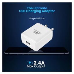 GearZTouch 12W Fast Charging Adapter 2.4A |Universal Compatibility |Travel Friendly image 4