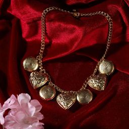DressBerry Gold-Plated Minimal Necklace-41