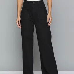 Chemistry Women Black Stretchable High Rise Jeans-image-23