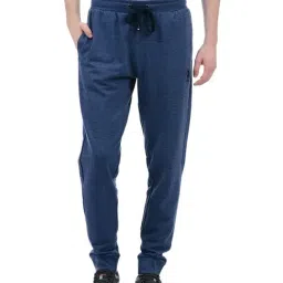 U.S. Polo Assn. Blue Regular Fit Self Pattern Joggers-picture-39