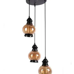 DecorativeRay Copper & Black Hanging Light - Set of 1-image-32