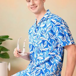 Mast & Harbour Relaxed Fit Opaque Floral Printed Casual Shirt-picture-4