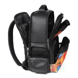 ZOUK Multicolor Printed Backpack - 18.7 Ltrs image 4