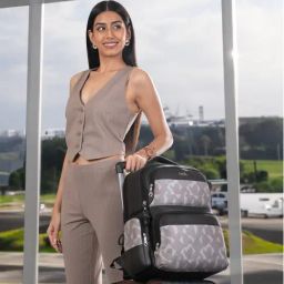 ZOUK Multicolor Printed Backpack - 18.7 Ltrs image 5