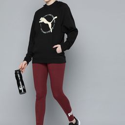Puma Women Brand Logo Printed Hooded Sweatshirt-image-78
