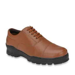 Delize Men's Tan Oxford Shoes-image-89