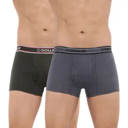 Dollar Bigboss Assorted Color Cotton Trunks (Pack Of 2)-image-52