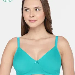 Inner Sense Green Non Wired Non Padded T-shirt Bra-image-48
