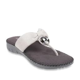Metro Grey Thong Sandals-image-51