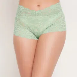 Clovia Green Lace Panty-picture-3
