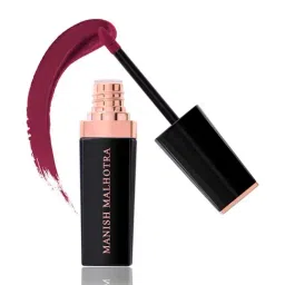 Manish Malhotra Beauty by MyGlamm Liquid Matte Lipstick Night Aura - 7 gm-31