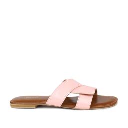 Inc.5 Women's Pink Cross Strap Sandals-image-66