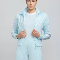 Adidas Originals Blue Striped FIREBIRD TT  PB Jacket-image-44