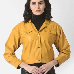 Crimsoune Club Mustard Leather Jacket-picture-38