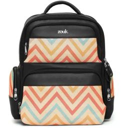 ZOUK Multicolor Printed Backpack - 18.7 Ltrs image 2
