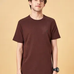 Street 808 by Pantaloons Burgundy Regular Fit T-Shirt-picture-29