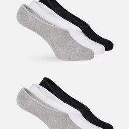 Mast & Harbour Pack Of 6 Shoe Liner Length Socks-image-31