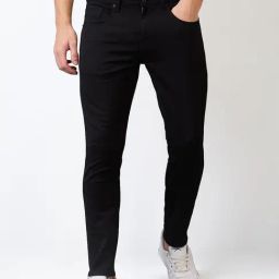 Spykar Men Slim Fit Mid Rise Cotton Casual Jeans-image-98