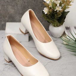 Iconics Women's White Casual Pumps-image-24
